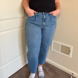 Blue Mom Jeans